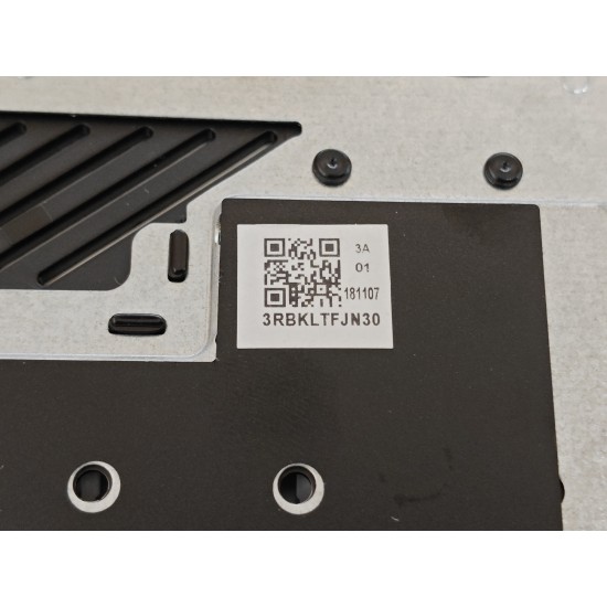 Carcasa superioara cu tastatura palmrest Laptop Gaming, Asus, ROG Strix GL503GE, GL503VM, 90NR0082-R30US0, EABKL004070, 3BBKLTAJNF0, 3RBKLTFJN30, GL503GE-1B, iluminata, RGB 4 Zone, neagra, layout US