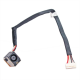 Mufa alimentare Laptop, HP, ProBook 599807-001, 50.4GK08.011, 50.4GK08.021, 50.4GK08.031, 50.4GK08.032, 50.4GL09.021, 17cm, 7 pini