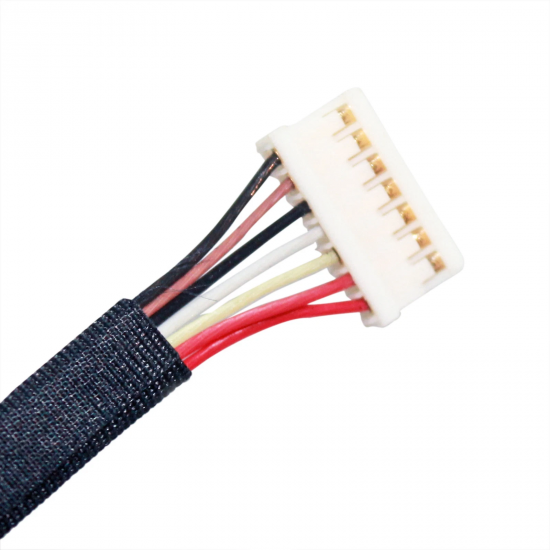 Mufa alimentare Laptop, HP, ProBook 599807-001, 50.4GK08.011, 50.4GK08.021, 50.4GK08.031, 50.4GK08.032, 50.4GL09.021, 17cm, 7 pini