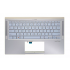 Carcasa superioara cu tastatura palmrest Laptop, Asus, ZenBook 14 BX431F, BX431FA, 90NB0MB1-R30US0, HQ20720607000, UX431FAC-3B, iluminata, albastru deschis, layout US