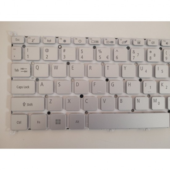 Tastatura Laptop, Acer, Swift 3 SF314-43, iluminata, argintie, layout US
