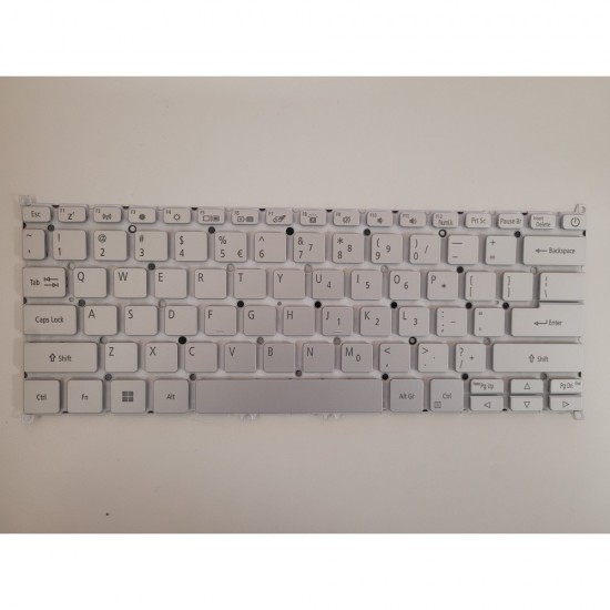 Tastatura Laptop, Acer, Swift 3 SF314-43, iluminata, argintie, layout US