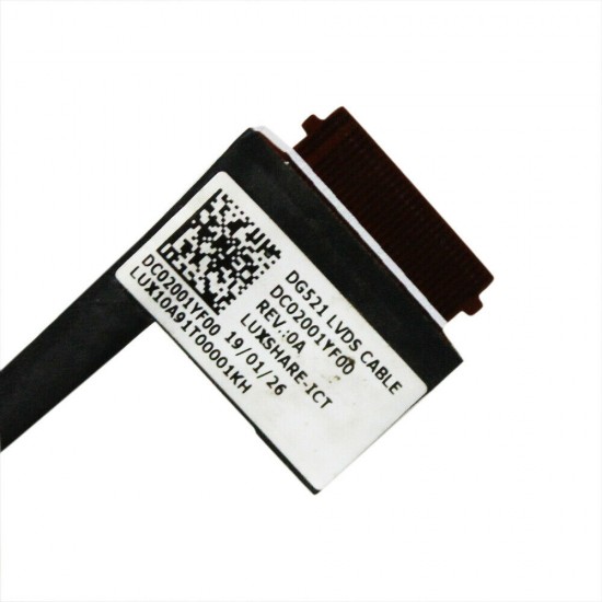 Cablu video LVDS Laptop, Lenovo, IdeaPad 320-15IKB Type 80XL, 80YE, 81BG, 81BT, 5C10P38020, DC02001YF00, DC02001YF10, DC02001YF20, DG521, 30 pini