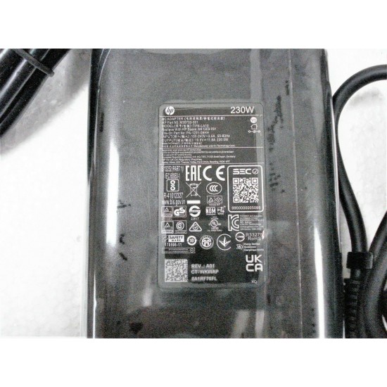 Incarcator Laptop, HP, Zbook Fury 16 G11, HSN-I56C, M41303-001, M85389-003, TPN-DA12, ADP-230HBB, 19.5V, 11.8A, 230W, mufa 4.5x3.0mm