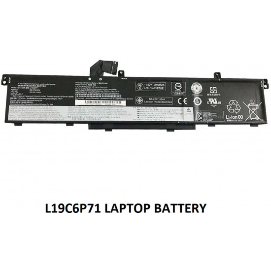Baterie compatibila Laptop, Lenovo, ThinkPad T15g Gen 1 Type 20UR, 20US, 5B10W13959, 3ICP5/54/90-2, L19C6P71, 11.52V, 7970mAh, 94Wh