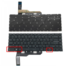 Tastatura Laptop, MSI, Modern 14 B11MO, B4MW, B11MOL, MS-14D3, MS-14DK, iluminata, layout US