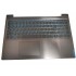 Carcasa superioara cu tastatura palmrest Laptop Gaming, Lenovo, L340-15IRH Type 81LK, 5CB0U42761, AP1B4000100, AM1B4000100, FG541, iluminata, neagra, layout US