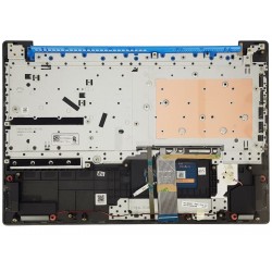 Carcasa superioara cu tastatura palmrest Laptop Gaming, Lenovo, L340-15IRH Type 81LK, 5CB0U42761, AP1B4000100, AM1B4000100, FG541, iluminata, neagra, layout US