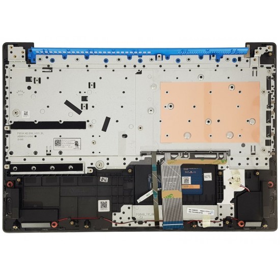 Carcasa superioara cu tastatura palmrest Laptop Gaming, Lenovo, L340-15IRH Type 81LK, 5CB0U42761, AP1B4000100, AM1B4000100, FG541, iluminata, neagra, layout US