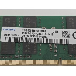 Memorie Laptop Samsung, Sodimm, 8GB DDR4 2Rx8, PC4-2400T, non-ECC, CL17, M471A1K43CB1-CRC, bulk