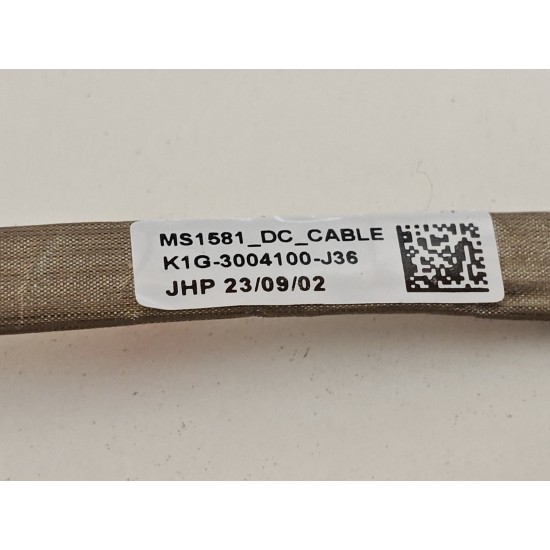 Mufa alimentare Laptop Gaming, MSI, Pulse 15 B13VFK, B13VGK, MS-1585, K1G-3004100-J36, MS1581 DC Cable