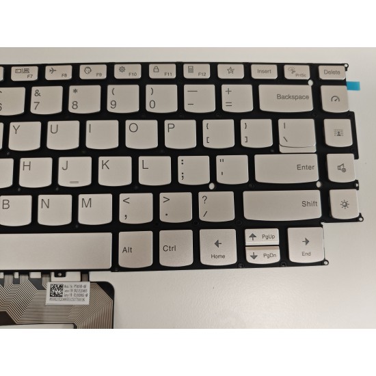 Tastatura Laptop, Lenovo, Yoga 9 14IRP8 Type 83B1, iluminata, argintie, layout US