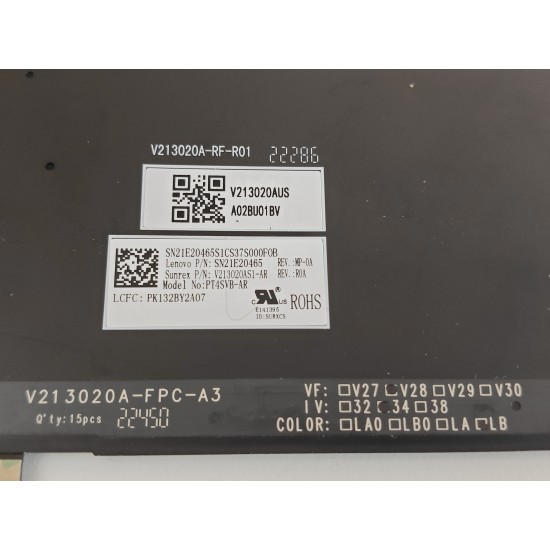 Tastatura Laptop, Lenovo, Yoga 9 14IRP8 Type 83B1, iluminata, argintie, layout US