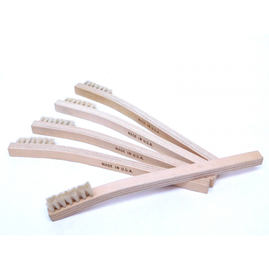Perie Gordon Brush pentru curatat cablaje, antistatica, ESD, lemn si par de cal 19.5cm