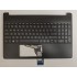 Carcasa superioara cu tastatura palmrest Laptop, HP, 15-DY, 15T-DY, FA0P5002010, iluminata, neagra, layout US