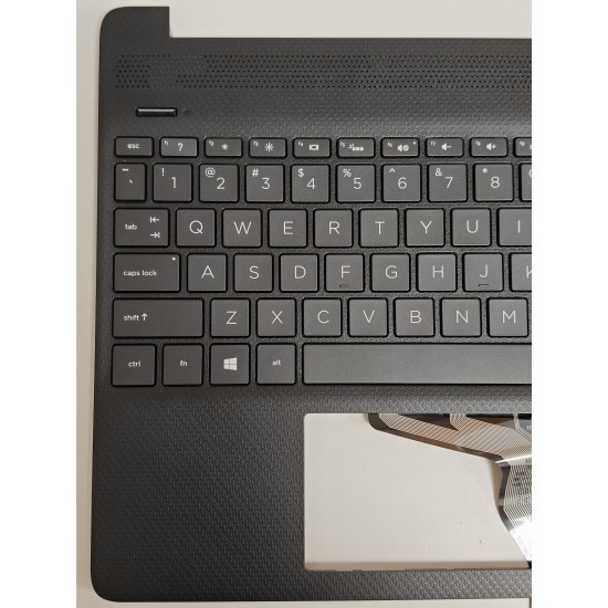 Carcasa superioara cu tastatura palmrest Laptop, HP, 15-DY, 15T-DY, FA0P5002010, iluminata, neagra, layout US