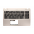 Carcasa superioara cu tastatura palmrest Laptop, Asus, R541S, R541SA, R541SC, 90NB0CG1-R32US0, 60PC01110030G, 39XKFTCJN00, X541UV-1A, aurie, layout US