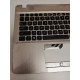 Carcasa superioara cu tastatura palmrest Laptop, Asus, R541U, R541UA, R541UJ, R541UV, 90NB0CG1-R32US0, 60PC01110030G, 39XKFTCJN00, X541UV-1A, aurie, layout US