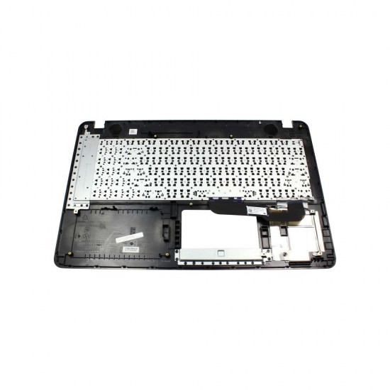 Carcasa superioara cu tastatura palmrest Laptop, Asus, A541U, A541UA, A541UJ, A541UV, 90NB0CG3-R32US0, 13NB0CG3P03016-2, 39XKFTCJN20, X541UV-1C, argintie, layout US