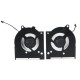 Set coolere Laptop Gaming, Dell, G15 5510, P105F, P105F001, DFSCK22115181T-FNCV, DFSCK221051820-FNCW, 12V, 1A