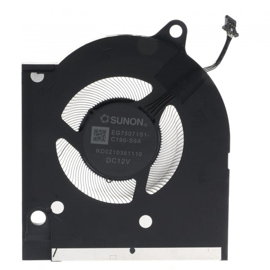 Set coolere Laptop Gaming, Dell, G15 5510, P105F, P105F001, DFSCK22115181T-FNCV, DFSCK221051820-FNCW, 12V, 1A