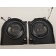 Set coolere Laptop Gaming, Dell, G15 5510, P105F, P105F001, DFSCK22115181T-FNCV, DFSCK221051820-FNCW, 12V, 1A