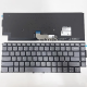 Tastatura Laptop, Lenovo, IdeaPad Yoga 9 14IAP7 Type 82LU, iluminata, gri, layout US