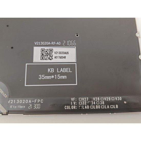 Tastatura Laptop, Lenovo, IdeaPad Yoga 9 14IAP7 Type 82LU, iluminata, gri, layout US