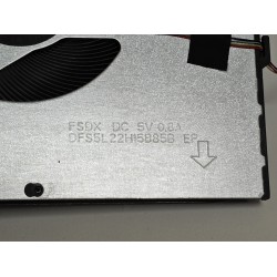 Cooler Laptop, Lenovo, IdeaPad Slim 5 14Q8X9 Type 83HL, 5F10S14147, DFS5L22H15B85B-FSDX, DC28001A8F0 FCC2, 5V, 0.8A