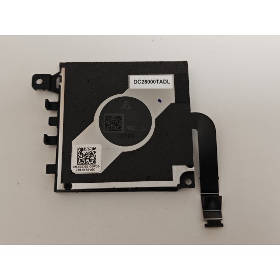 Cooler procesor Laptop, Dell, Latitude 7320 Detachable, T04H, T04H001, DJ2D1, 0DJ2D1, ND55C89-20F11, DC28000TADL, stanga, CPU
