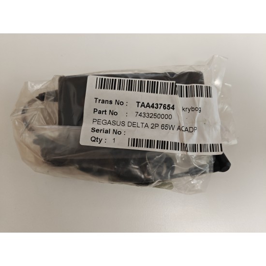 Incarcator Laptop, Delta Eletronics, SADP-65KB AD, 7433250000, TAA437654, 20V, 3.25A, 65W, mufa 5.5x2.5mm