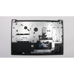 Carcasa superioara cu tastatura palmrest Laptop, Lenovo, IdeaPad 330-17ICH Type 81FL, 5CB0R48904, 5CB0R48070, AP17Q000100, AM17Q000200, EG730, iluminata, Iron Grey, layout US