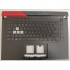 Carcasa superioara cu tastatura palmrest Laptop Gaming, Asus, ROG Strix G15 G513I, G513IH, G513Q, G513QC, G513QM, 90NR0573-R33US0, 6070B1885803, G513QM-1H, iluminata, RGB 4 Zone, layout US