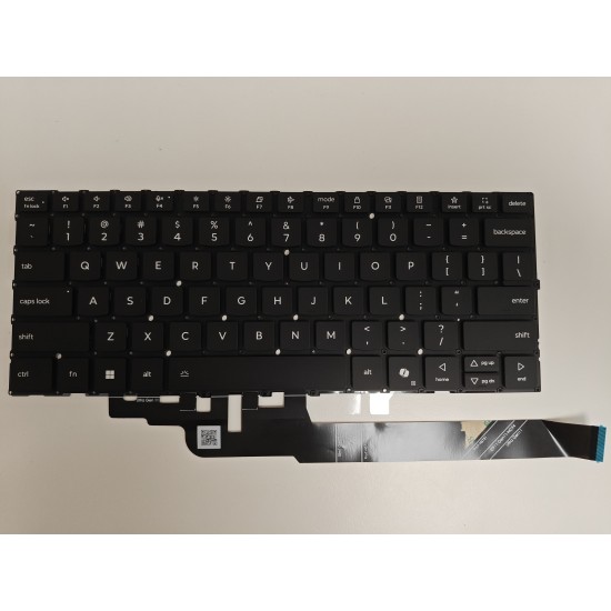 Tastatura Laptop, Lenovo, Slim 7 14IPH11 Type 83QN, iluminata, neagra, layout US