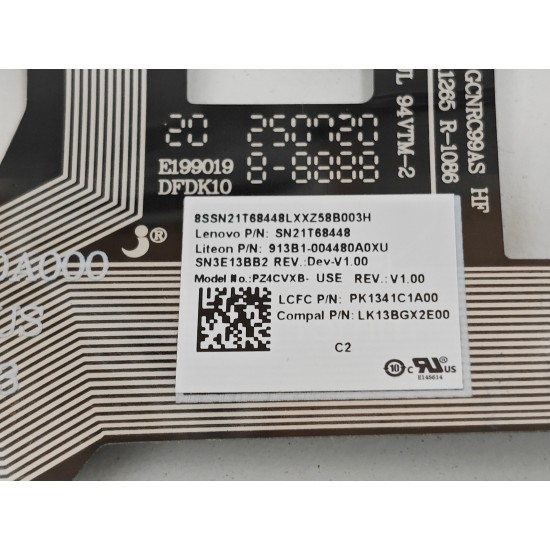 Tastatura Laptop, Lenovo, Slim 7 14IPH11 Type 83QN, iluminata, neagra, layout US