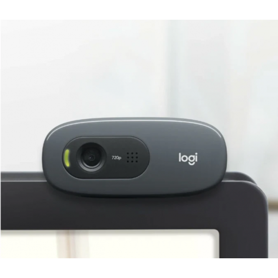Camera web Logitech C270, HD 720p,(1280×720), webcam compatibil cu Zoom, Skype, Google, Meet