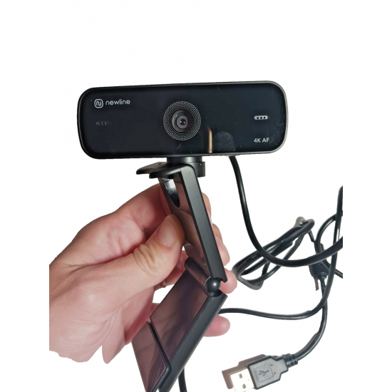 Camera web, N Newline 4k, NewEye 60, Ultra HD 4K Webcam, 30 fps, 12MP, model NE-C305