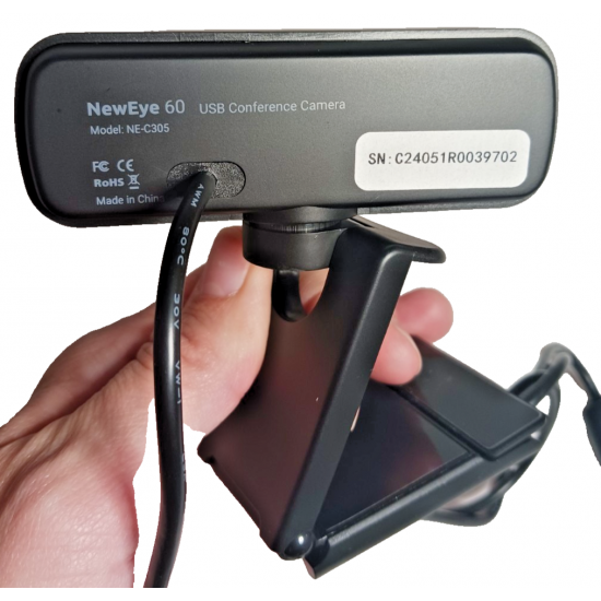 Camera web, N Newline 4k, NewEye 60, Ultra HD 4K Webcam, 30 fps, 12MP, model NE-C305
