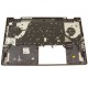 Carcasa superioara cu tastatura palmrest Laptop, Dell, Vostro 15 7510, P106F, P106F002, XV1DW, 0XV1DW, 460.0NA02.0013, iluminata, neagra, layout US