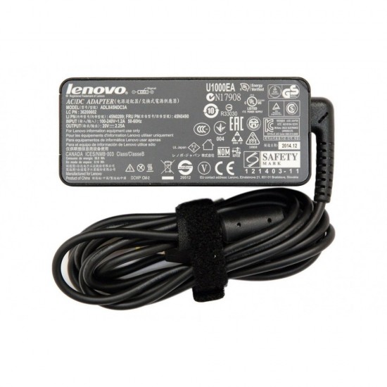 Incarcator Laptop, Lenovo, Ideapad G50-70, G50-80, G50-30, G50-45, Z50-70, Z50-75, Z51-70, B50-70, B50-80, B70-80, M50-70, M50-80, G70-70, Z70-75, Z50-80, 45W, 20V, 2.25A, mufa usb square 11x4.5mm