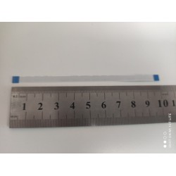 Cablu panglica AWM 20624 80C 60V VW-1, 0.5mm latime intre pini, 8 pini fata fata, 10cm lungime