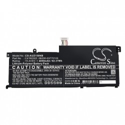 Baterie compatibila Laptop, Asus, ZenBook Pro 15 UX535Q, UX535QA, UX535QE, 0B200-03770100, 4ICP7/54/64, C41N2002, 15.4V, 4050mAh, 62.37Wh