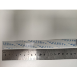 Cablu panglica AWM 20640 80C 60V VW-1, 0.5mm latime intre pini, 40 pini fata fata, 20cm lungime