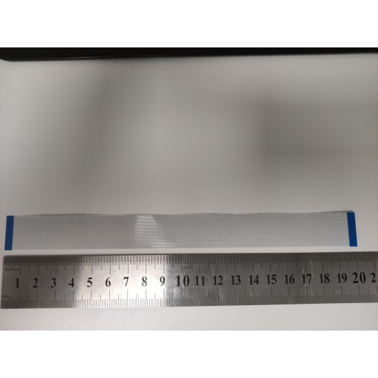 Cablu panglica AWM 20638 80C 60V VW-1, 0.5mm latime intre pini, 38 pini fata fata, 20cm lungime