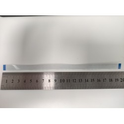 Cablu panglica AWM 20618 80C 60V VW-1, 0.5mm latime intre pini, 18 pini fata fata, 20cm lungime
