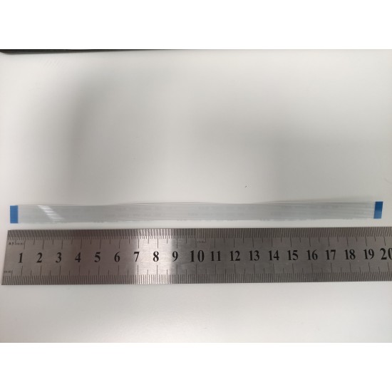 Cablu panglica AWM 20618 80C 60V VW-1, 0.5mm latime intre pini, 18 pini fata fata, 20cm lungime