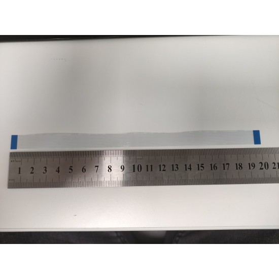 Cablu panglica AWM 20622 80C 60V VW-1, 0.5mm latime intre pini, 22 pini fata fata, 20cm lungime