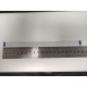 Cablu panglica AWM 20622 80C 60V VW-1, 0.5mm latime intre pini, 22 pini fata fata, 20cm lungime