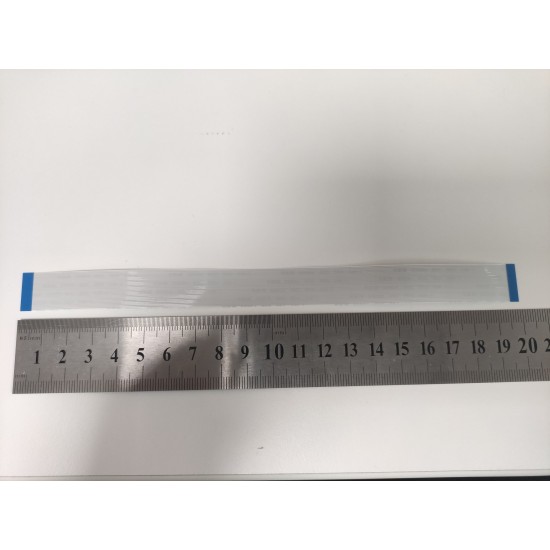 Cablu panglica AWM 20630 80C 60V VW-1, 0.5mm latime intre pini, 30 pini fata fata, 20cm lungime