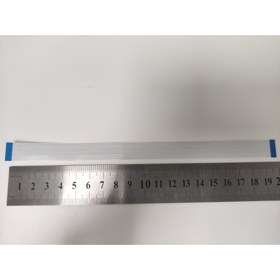 Cablu panglica AWM 20626 80C 60V VW-1, 0.5mm latime intre pini, 26 pini fata fata, 20cm lungime